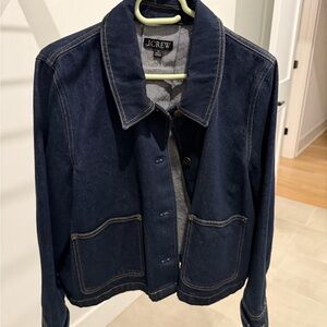 J.Crew Indigo Denim Jacket — Fall ‘25